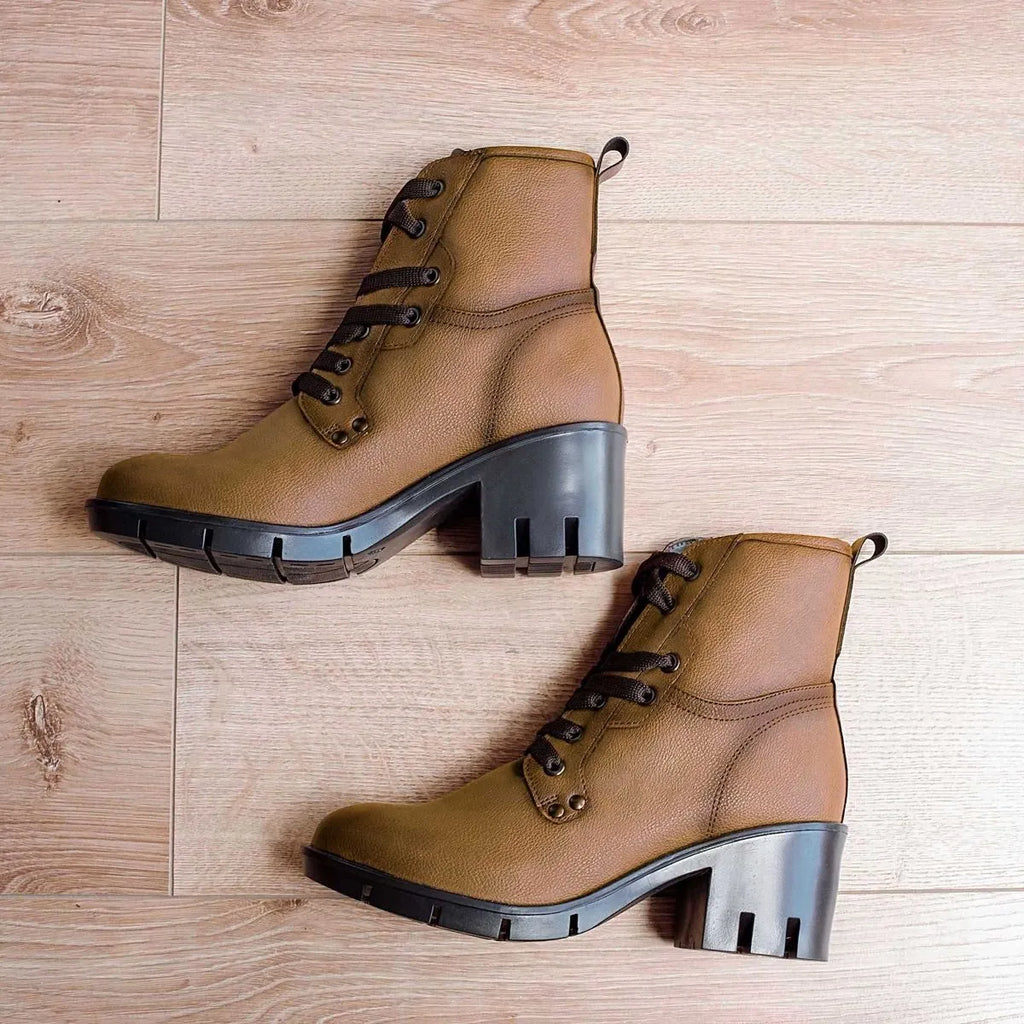 Botines Para Mujer Con Agujetas Botas Dama Calzado Denver Yayas